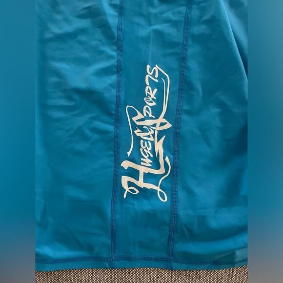 HUGE SPORTS One for All Essential Short Sleeve Rash Guard Champ Blu Digital Sz S - Picture 5 of 11
